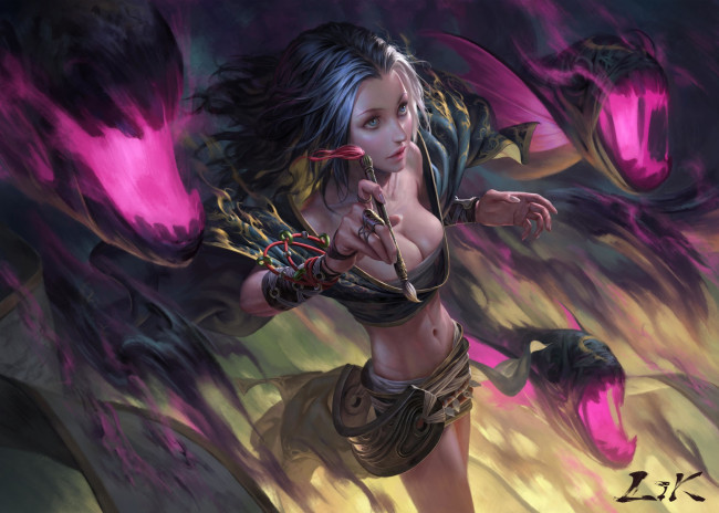 Обои картинки фото фэнтези, девушки, девушка