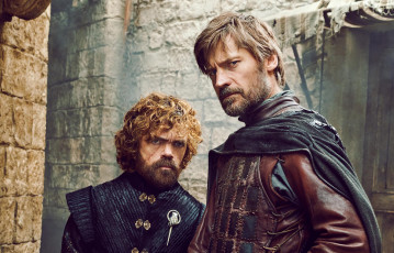 Картинка кино+фильмы game+of+thrones+ сериал nikolaj coster-waldau jaime lannister peter dinklage tyrion