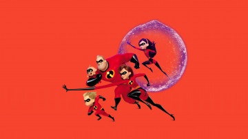 обоя мультфильмы, incredibles 2, incredibles, 2