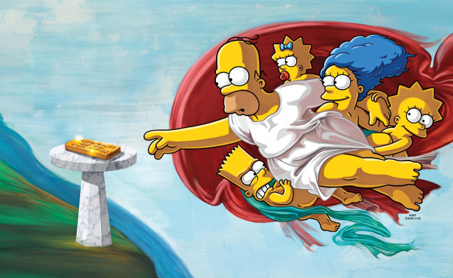 Обои картинки фото мультфильмы, the simpsons, the, simpsons