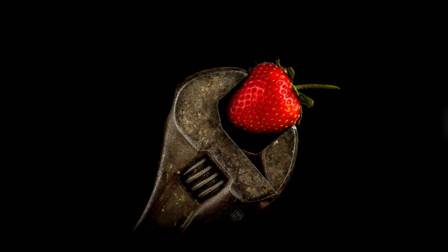 Обои картинки фото еда, клубника,  земляника