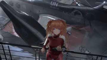 Картинка аниме evangelion евангелион