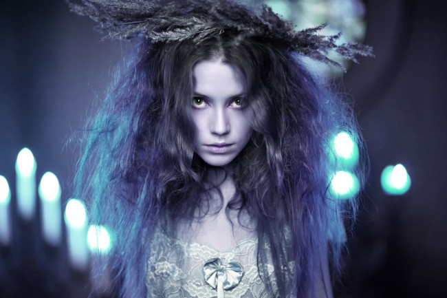 Обои картинки фото девушки, ксения кокорева, креатив