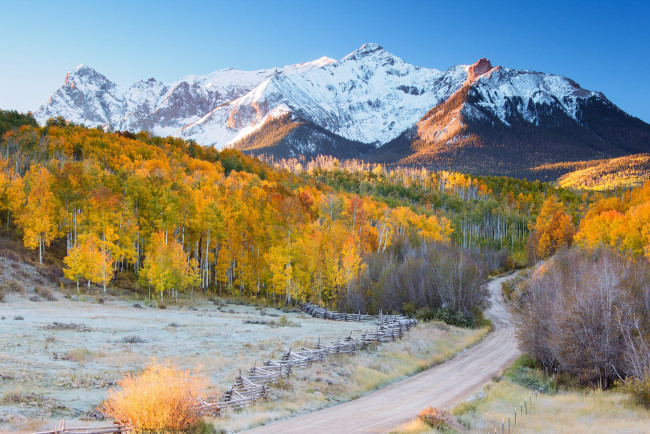 Обои картинки фото природа, дороги, осень