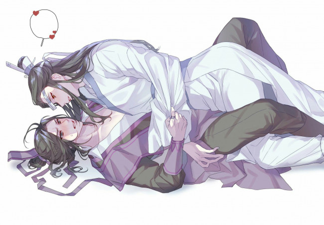 Обои картинки фото аниме, mo dao zu shi, the, untamed, неукротимый, повелитель, чэньцин, мосян, тунсю, mo, dao, zu, shi, магистр, дьявольского, культа