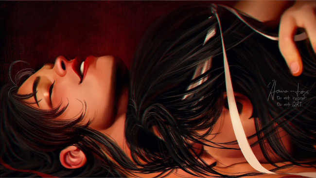 Обои картинки фото рисованное, кино,  мультфильмы, вэй, усянь, лань, ванцзы