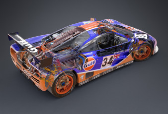 Картинка автомобили рентген mclaren