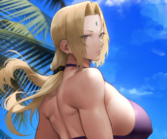 Обои картинки фото аниме, naruto, девушка