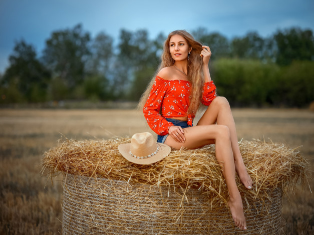 Обои картинки фото девушки, - блондинки,  светловолосые, девушка, позирует, роман, рыбинский