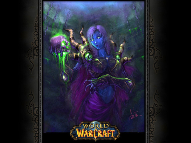 Обои картинки фото видео игры, world of warcraft, девушка, нечисть