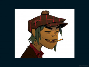Картинка музыка gorillaz