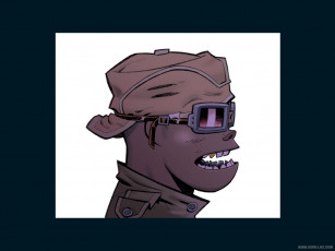 Картинка музыка gorillaz