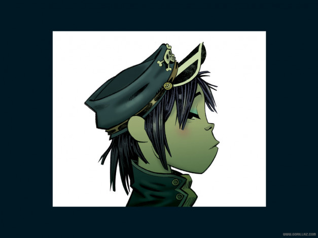 Обои картинки фото музыка, gorillaz