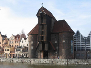 Картинка гданьск города здания дома