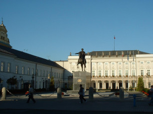 Картинка варшава президентский дворец города польша