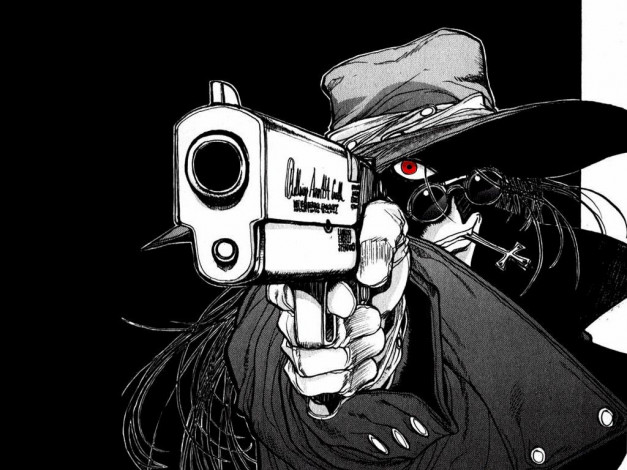 Обои картинки фото аниме, hellsing