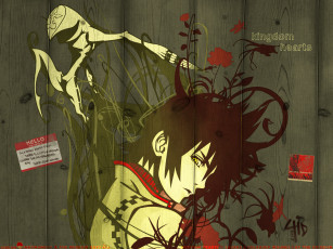 Картинка аниме kingdom hearts