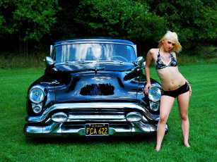 Картинка автомобили авто девушками