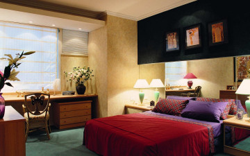 Картинка интерьер спальня