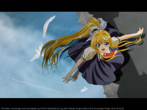 Обои картинки фото аниме, air