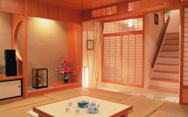 Обои картинки фото интерьер, гостиная