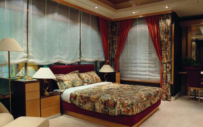 Обои картинки фото интерьер, спальня