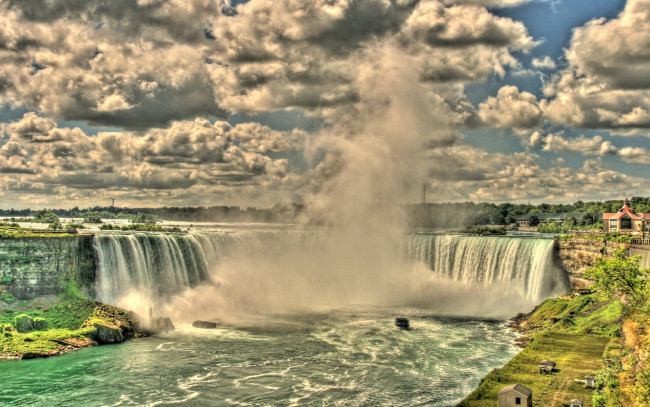 Обои картинки фото природа, водопады