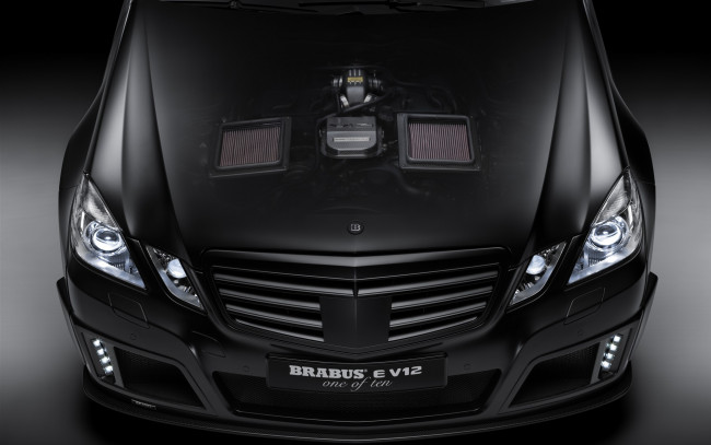 Обои картинки фото brabus, v12, автомобили, фрагменты, автомобиля
