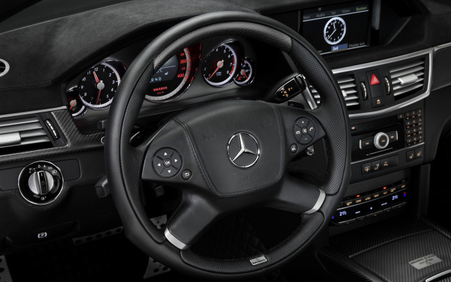 Обои картинки фото brabus, v12, автомобили, спидометры, торпедо