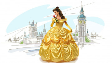 Картинка -Unsort+Креатив девушки unsort креатив рисунок коллаж лондон роза принцесса