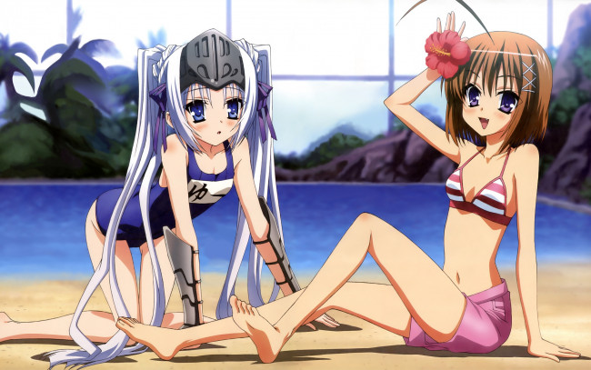 Обои картинки фото аниме, kore, wa, zombie, desu, ka, девушки