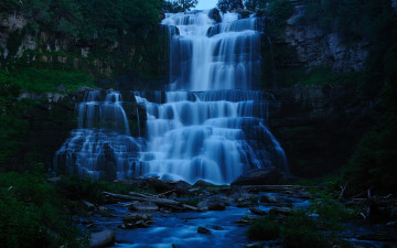 Картинка водопад природа водопады скалы река пейзаж