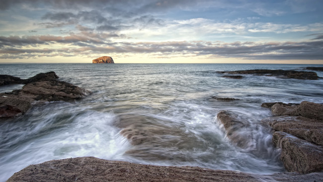 Обои картинки фото north, berwick, scotland, природа, побережье, море