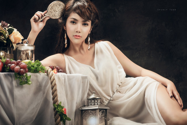 Обои картинки фото Linh Napie, девушки, азиатка