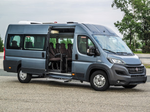 обоя автомобили, fiat, 2014г, elegant, minibus, maxi, ducato