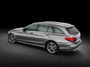 обоя автомобили, mercedes-benz, s205, estate, line, темный, 2014г, avantgarde, c, 200