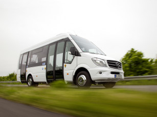 Картинка автомобили mercedes-benz светлый 2014г br 906 65 city sprinter