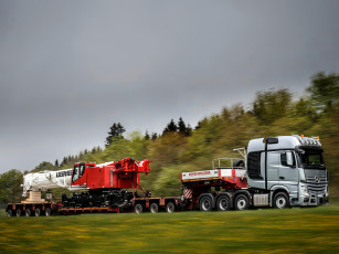 Картинка автомобили mercedes+trucks mp4 4163 actros mercedes-benz slt