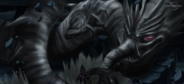 Картинка аниме naruto наруто монстр ночь манга