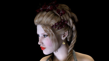 Картинка 3д+графика portraits+ портрет взгляд девушка