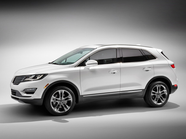 Обои картинки фото автомобили, lincoln, светлый, 2014г, mkc