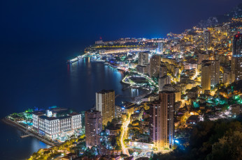 Картинка города -+панорамы побережье