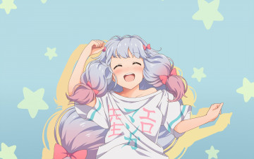 Картинка аниме eromanga-sensei фон взгляд девушка