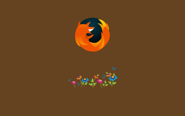Обои картинки фото компьютеры, mozilla firefox, логотип, фон