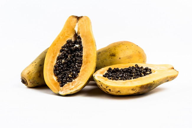 Обои картинки фото еда, папайя, плоды