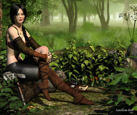 Картинка 3д+графика люди+ people фон взгляд девушка