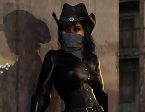 Картинка 3д+графика фантазия+ fantasy фон взгляд девушка