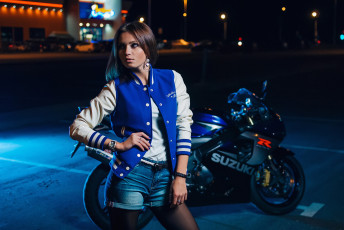 Картинка мотоциклы мото+с+девушкой девушки