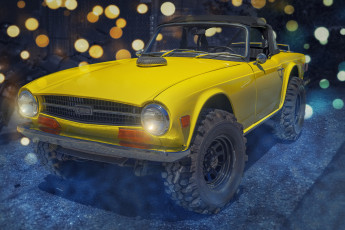 Картинка triumph+tr6 автомобили triumph спорткар