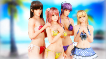 Картинка 3д+графика люди+ people фон девушки взгляд